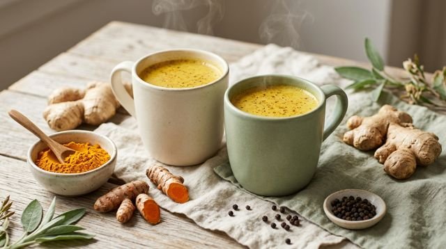 Turmeric, Ginger & Black Pepper Drink